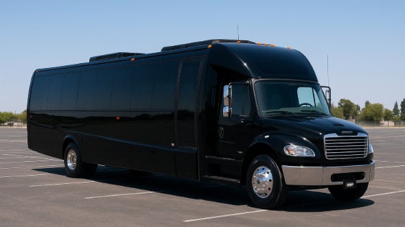 Exterior of Charter Bus Company Chesterfield's 28 Passenger Mini bus in Chesterfield