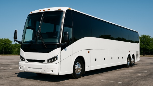 Exterior of Charter Bus Company Chesterfield's 50 Passenger Charter Bus in Chesterfield
