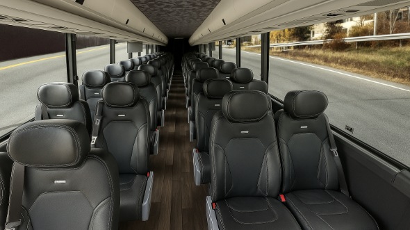 chesterfield 30 passenger minibus inside