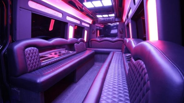 chesterfield sprinter limo rental inside